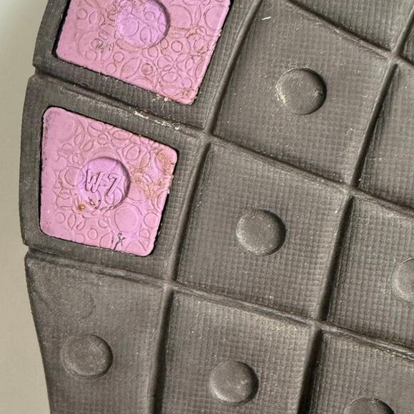 Nike Ultra Comfort Footbed Purple/Brown Women Slides Flip Flops- SZ 7 - Picture 11 of 11